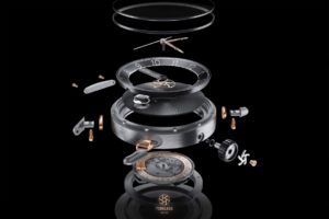 Timeless Swiss watch blowout 3D rendering